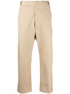 Thom Browne pantalon chino à coupe courte - Marron