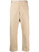 Thom Browne pantalon chino à coupe courte - Marron