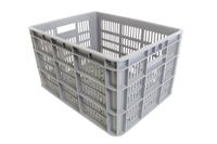Koniger pvc krat middel zwart 32l 41x31x23