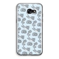 Poezen: Samsung Galaxy A5 (2017) Transparant Hoesje Poezen: Samsung Galaxy A5 (2017) Transparant Hoesje