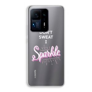 Sparkle quote: Xiaomi Mi Mix 4 Transparant Hoesje