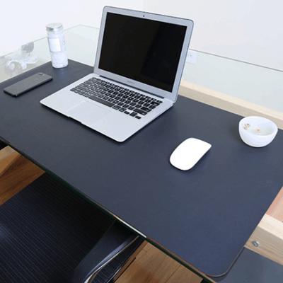 Multifunctionele Business dubbele dubbelzijdig PVC leer Pad toetsenbord Pad tabel Mat Computer Desk muismat formaat: 120 x 60cm (zwart-rood)