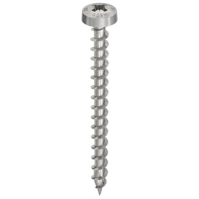 HECO TOPIX-plus schroeven - rondkop RVS A2 - 4x30 mm - PZ2 - voldraad - 200 st