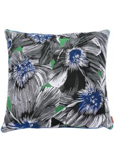 Missoni Home coussin carré à motif en jacquard - Noir