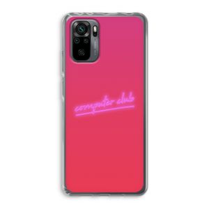 Vice Glow: Xiaomi Redmi Note 10 Pro Transparant Hoesje