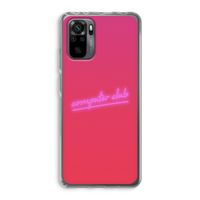 Vice Glow: Xiaomi Redmi Note 10 Pro Transparant Hoesje