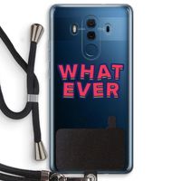 Whatever: Huawei Mate 10 Pro Transparant Hoesje met koord
