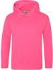 Just Cool JH004K Kids´ Electric Hoodie - Electric Pink - 7/8 (M)