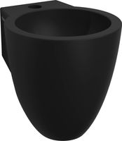Clou Flush 6 fontein met kraangat 27x31,5x28cm mat zwart - thumbnail