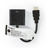 Nedis HDMI Kabel | HDMI | VGA Female 15p | 0.2 m | 35 stuks - CCGT34900BK02 CCGT34900BK02 - thumbnail