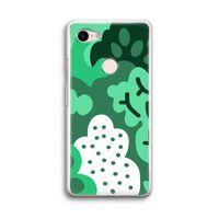 Bushes: Google Pixel 3 Transparant Hoesje Bushes: Google Pixel 3 Transparant Hoesje