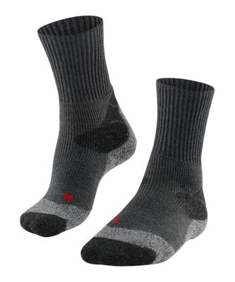 Falke Tkx Expedition Dames Wandelsok Asphalt Mel. 35-36 Falke Tkx Expedition Dames Wandelsok Asphalt Mel. 35-36
