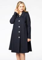Yoek Jacket pearlbutton | Blauw | Maat 38/40