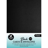 Studio Light • cards & envelopes black 12,70x17,78cm