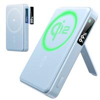 Qi2 MagSlim Kickstand Power Bank (10K) - Blue