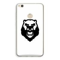 Angry Bear (white): Huawei Ascend P8 Lite (2017) Transparant Hoesje