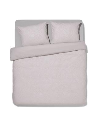 HEMA Dekbedovertrek Katoen 240x200/220 Beige Stiksel (taupe)