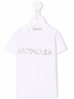 Moncler Enfant t-shirt à logo imprimé - Blanc - thumbnail