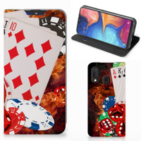 Samsung Galaxy A20e Hippe Standcase Casino