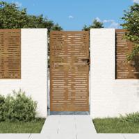 Poort 85x175 cm vierkant cortenstaal Poort 85x175 cm vierkant cortenstaal