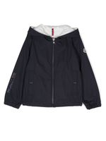 Moncler Enfant veste matelassée à capuche - Bleu