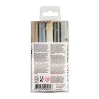 Royal Talens Ecoline Brush Pen - Set van 5 stuks - Grijs - thumbnail