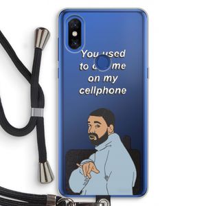 Hotline bling: Xiaomi Mi Mix 3 Transparant Hoesje met koord
