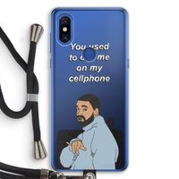 Hotline bling: Xiaomi Mi Mix 3 Transparant Hoesje met koord