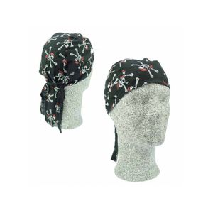 Verkleed Bandana met piraten print   -