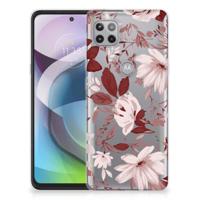 Smartphone hoesje Motorola Moto G 5G Watercolor Flowers