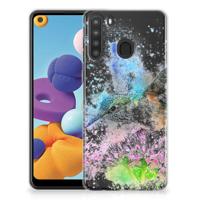Smartphone hoesje Samsung Galaxy A21 Vogel