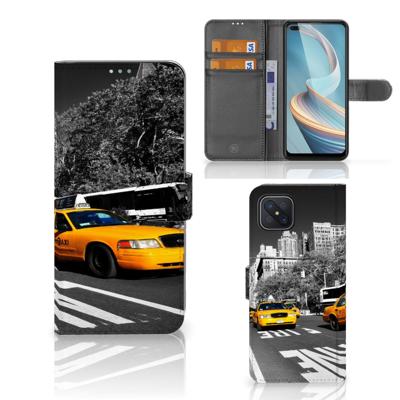 OPPO Reno4 Z | Flip Cover | New York Taxi