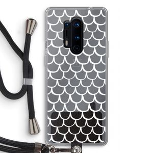 Dakpannetjes: OnePlus 8 Pro Transparant Hoesje met koord