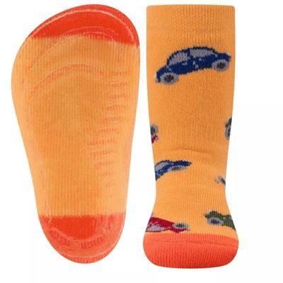 Ewers antislip sokken Stoppi softstep Auto's oranje-31-34