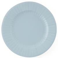 Feestbordjes/BBQ bordjes - 8x - lichtblauw - rond - papier/karton - 27cm Feestbordjes/BBQ bordjes - 8x - lichtblauw - rond - papier/karton - 27cm