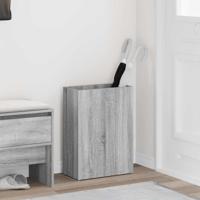 Paraplu Standaard Grijs Sonoma 40 x 20 x 55,5 cm Bewerkt hout