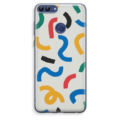 Illustratieve pop 2: Huawei P Smart (2018) Transparant Hoesje