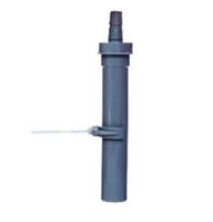 Kirchhoff ECO-SAVE kunststof dompelbuis, grijs, 1 1/2"H x 250 mm, voor DN40 mm sifon, mit 3/4" apparaataansluiting - 98838149