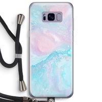 Fantasie pastel: Samsung Galaxy S8 Plus Transparant Hoesje met koord