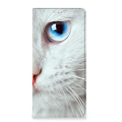 Samsung Galaxy A13 (4G) | Hoesje maken | Witte Kat Samsung Galaxy A13 (4G) | Hoesje maken | Witte Kat