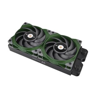 Thermaltake Toughfan 12 Racing Green High Static Pressure Radiator fan 120x120x25mm case fan 4-pin PWM aansluiting