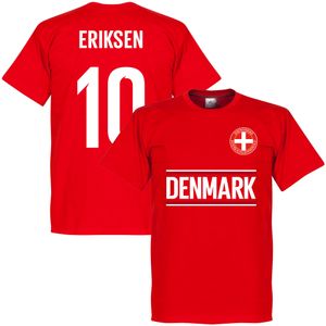 Denemarken Eriksen 10 Team T-Shirt