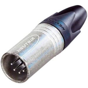 Neutrik NC5MXX XLR-connector Stekker, recht Aantal polen: 5 Zilver 1 stuk(s)