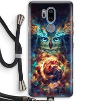 Aurowla: LG G7 Thinq Transparant Hoesje met koord