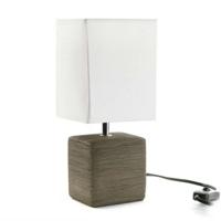 Bureaulamp Vintage Coconut (11 x 30 x 13 cm) Kleur Bruin