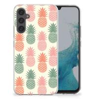 Samsung Galaxy A34 | Siliconen Case | Ananas