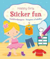 Deltas Happy Girls Sticker Fun - Aankleedpoppen - thumbnail