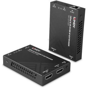 Lindy 38398 audio/video extender AV-zender & ontvanger Zwart