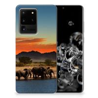 Samsung Galaxy S20 Ultra | TPU Hoesje | Olifanten