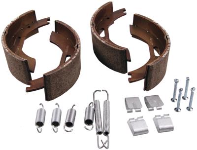 BPW Brake shoe set .